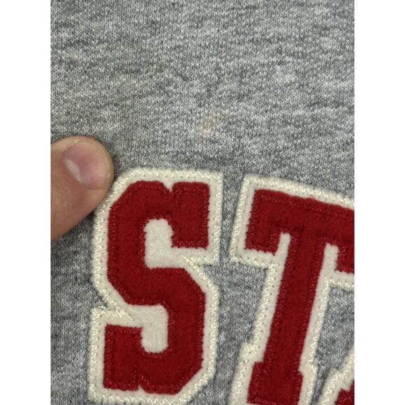 Vintage Ohio State Buckeyes Sweatshirt Mens Small Gray NCAA Pullover Crewneck - Picture 13 of 14